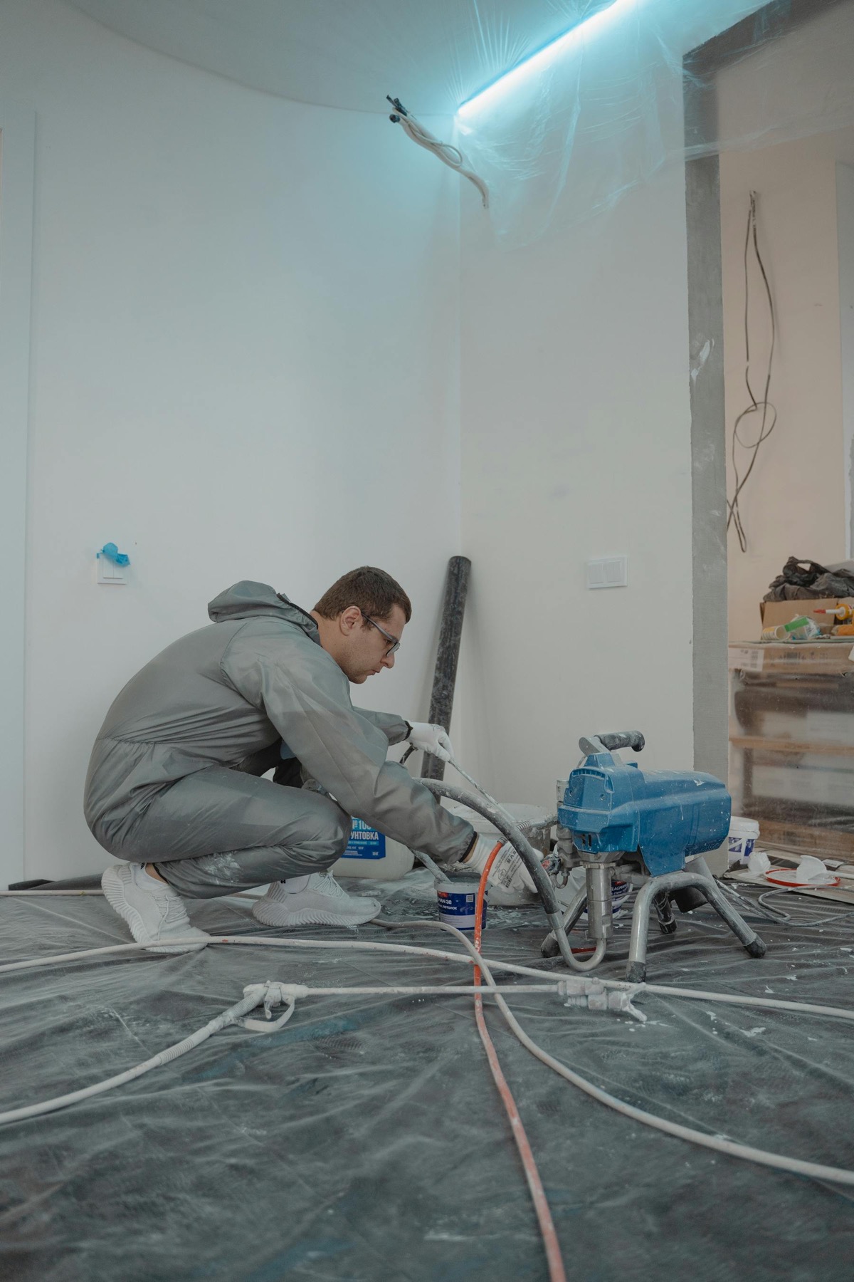Restoration equipment used for drying after indoor water damage